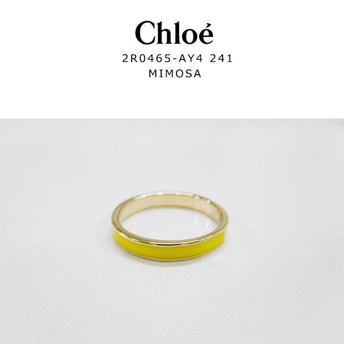 Chloe クロエ アクセサリー【箱付き】リング 指輪 ライン MIMOZA