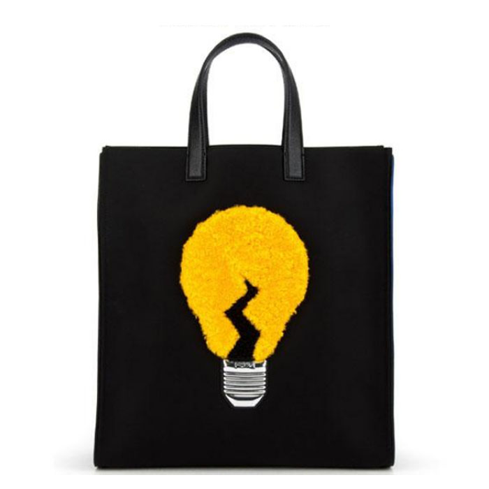 FENDI トートバッグ ブラウン/ホワイト/イエロー　フェンディ　　値下げ ウィメンズ デザイナー トートバッグ | FENDI JP