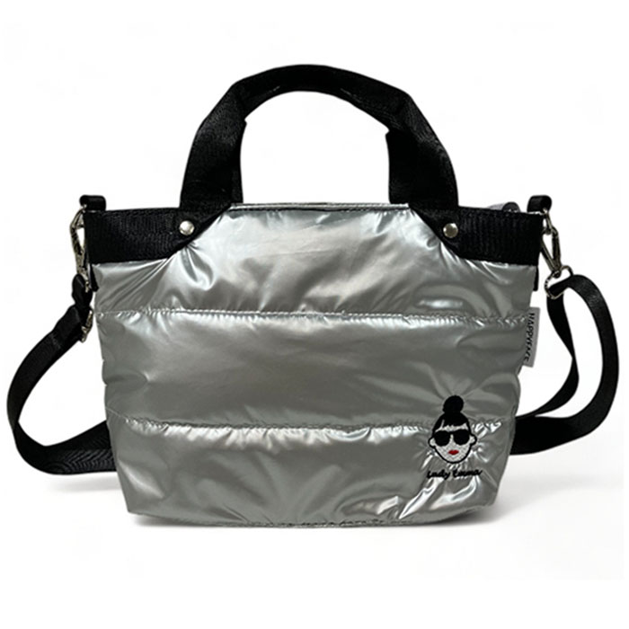 ハッピーフェイス トートバッグ レディエマ バッグ 顔刺繍