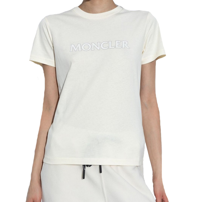 【関税送料込】Moncler クリスタル Tシャツ MONCLER 並行輸入品 モンクレール Tシャツ 半袖 クルーネック