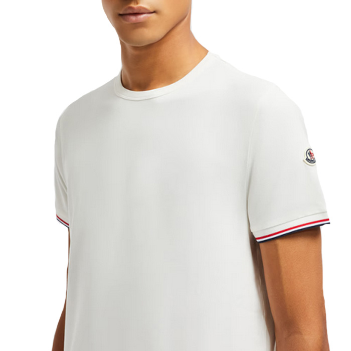 【MONCLER】メンズ★T-shirt in cotone★トリコスリーブTシャツ MONCLER モンクレール カットソー メンズ LOGO MOTIF T-SHIRT