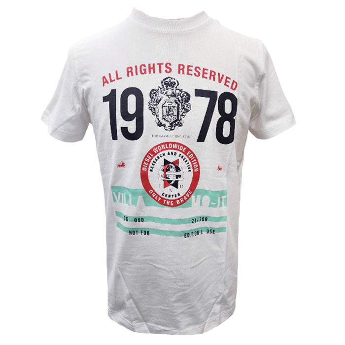 DIESEL（ディーゼル） 並行輸入品 メンズ Tシャツ 半袖 クルーネック