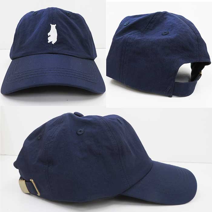 秋冬 キャップ レディース CAP メンズ フリーサイズ クマ 刺繍