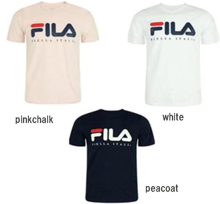 FILA フィラ BIELLA ITARIA TEE ロゴプリントティシャツ(Tシャツ