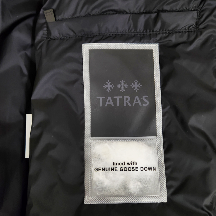 並行輸入品 2025年秋冬モデル タトラス ネペタ レディース ダウン ジャケット ブラック 軽量 Aライン ギフト TATRAS NEPETA DOWN JACKET BLACK LJXA0074010528の画像