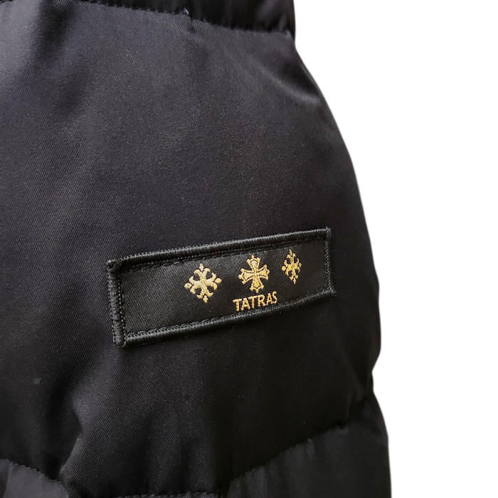 並行輸入品 2025年秋冬モデル タトラス ネペタ レディース ダウン ジャケット ブラック 軽量 Aライン ギフト TATRAS NEPETA DOWN JACKET BLACK LJXA0074010528の画像