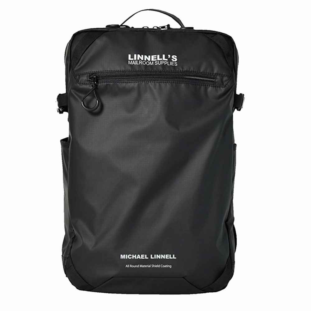 【未使用】MICHAEL LINNELL ボストンリュック ブラックホワイト mlack-07-1.jpg