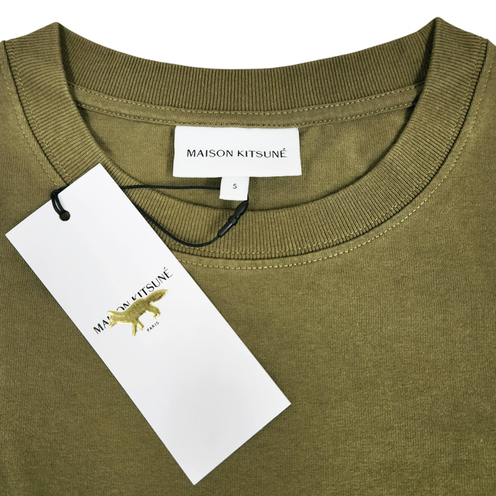 【MAISON KITSUNE】水色ロゴ刺繍Tシャツ メンズ 楽天市場】Maison Kitsune メゾンキツネ Speedy Fox Patch
