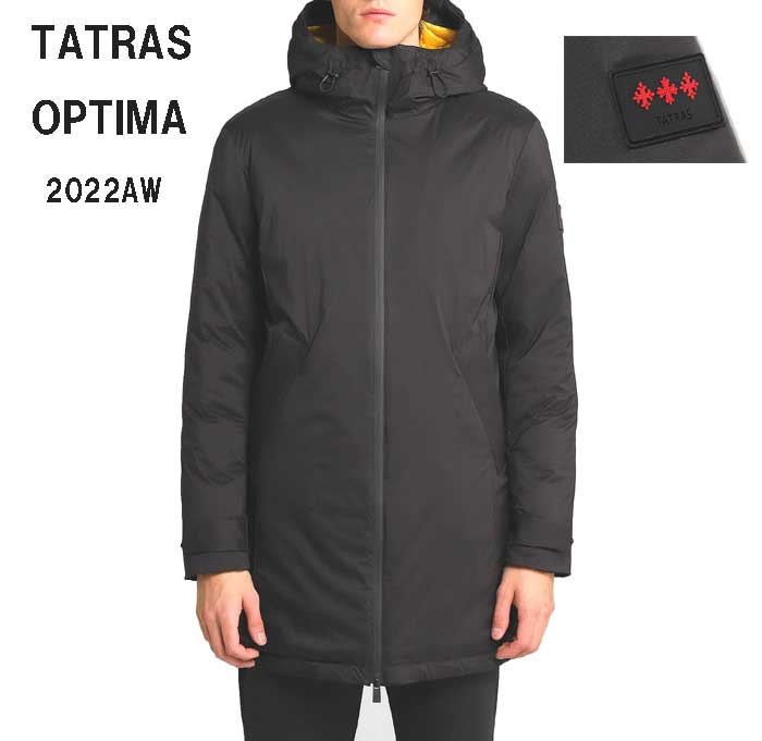 2022-2023年秋冬新作 タトラス オプトミ ダウンジャケット TATRAS OPUTOMI DOWN JACKET メンズ ダウン コート 冬  ブランド MTLA22A4157D ブラック