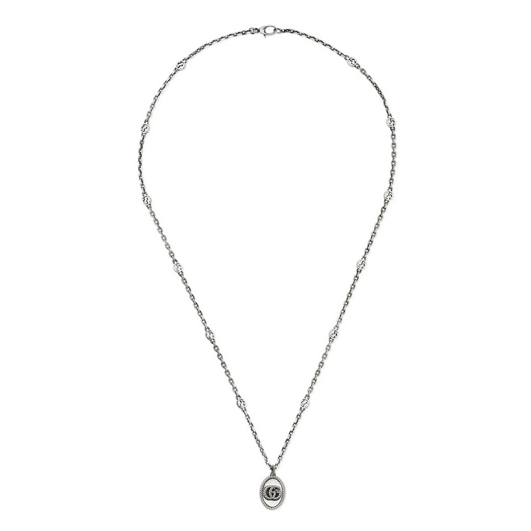 GUCCI GGマーメント ネックレス GUCCI 並行輸入品 グッチ ダブルG マーメント ネックレス