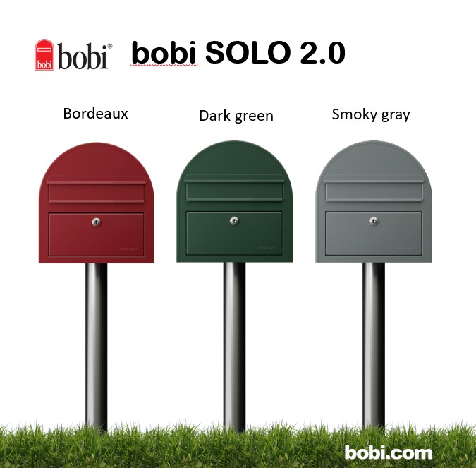 ボビ新商品（3月発売予定）予約商品 bobi SOLO 2.0 (ボビソロ2.0）ポスト ポールセット★おしゃれ スタンドタイプ 門柱 大きい  セキスイデザインワークス公式