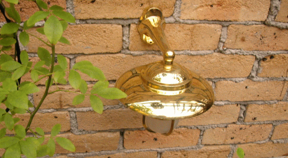 【ブラスライト】ポーチライトBR2060ゴールド