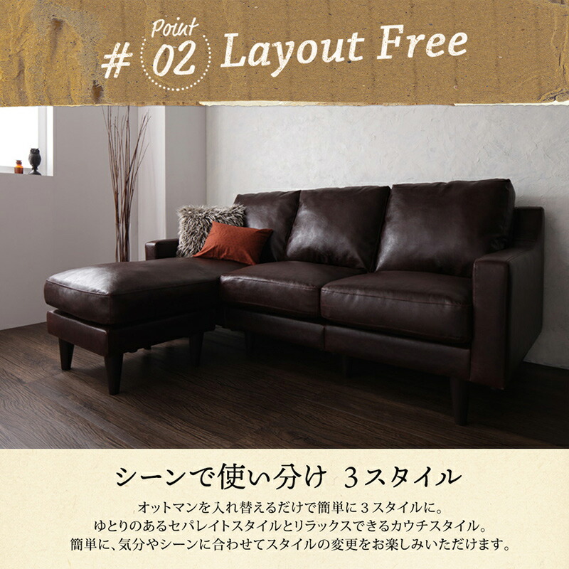 動作確認 コーナーカウチソファ ソファ l字 ヴィンテージ コーナーカウチソファ ミドルサイズ 【WSO8809064401】(32206円)