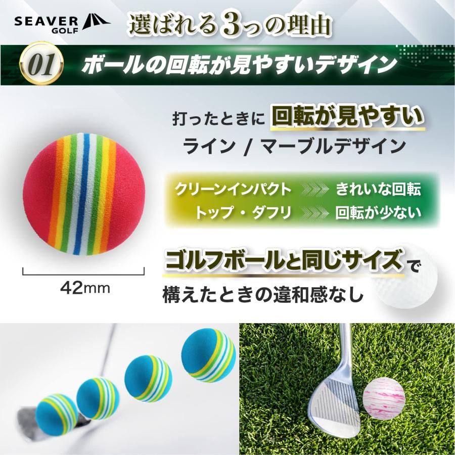 練習用ゴルフボール　28個　他 ゴルフボール 28個セット 練習用 収納袋付 ディンプル加工 室内