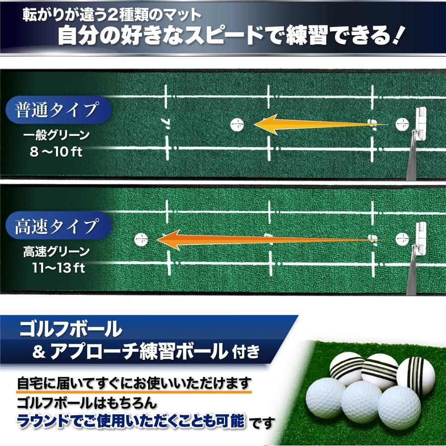 Amazon | SAPLIZE セープライズゴルフパター練習用マット 軌跡が