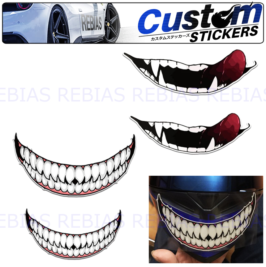 VENOM Harlot 71mm ウィール 4個セット ステッカー付き アメコミ ビッグマウス ステッカー ヘルメット カスタム モンスター