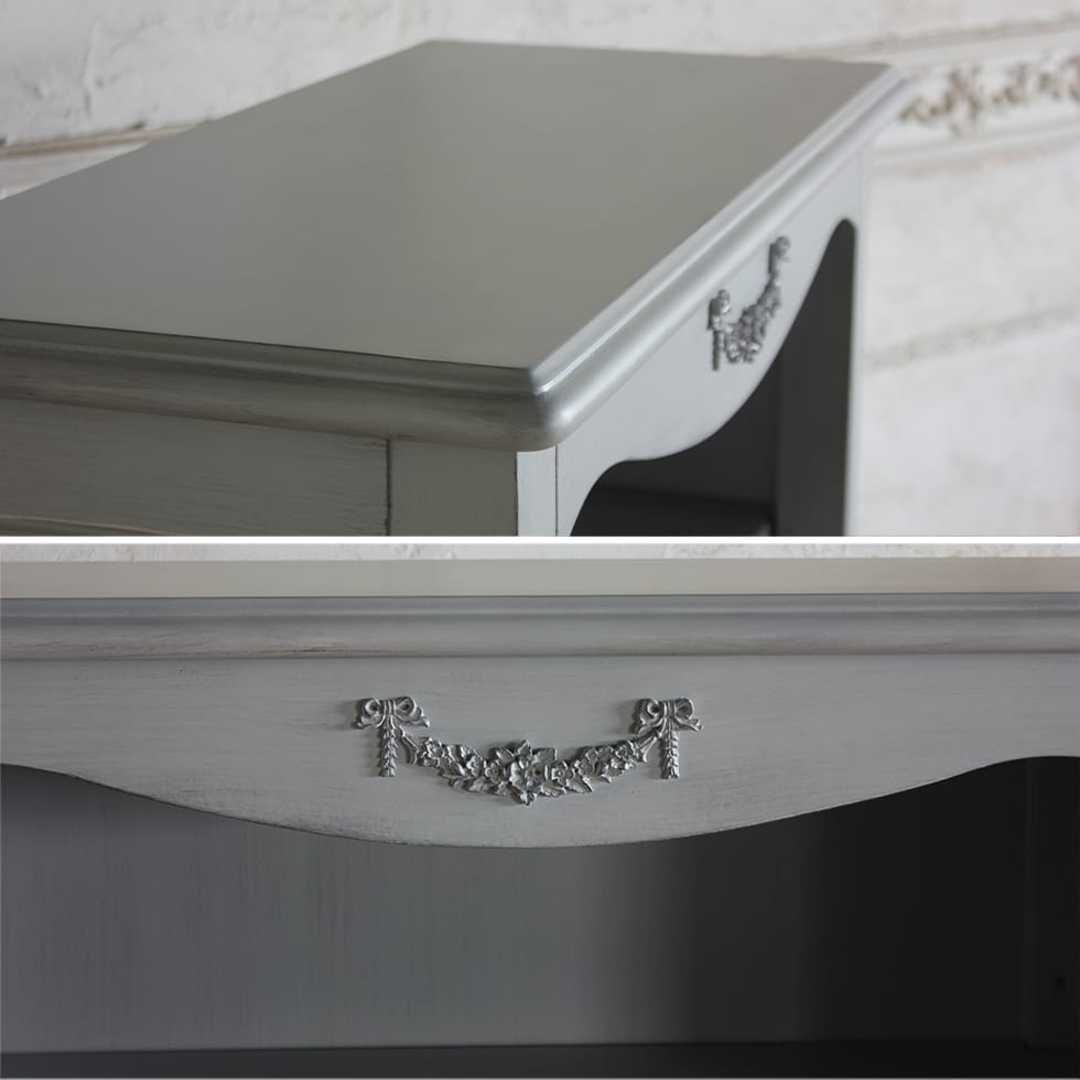 ディスプレイラック シャビーシック 本棚 飾り棚 キャビネット 新品