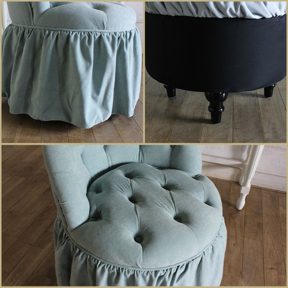 スツール 姫系 家具 コンパクト フレンチスタイル メゾンドシェリー