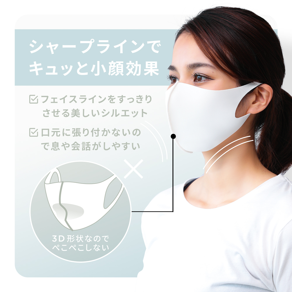 子供用マスク 洗える 日本製 立体 冷感 HYPER GUARD しっとり抗菌 