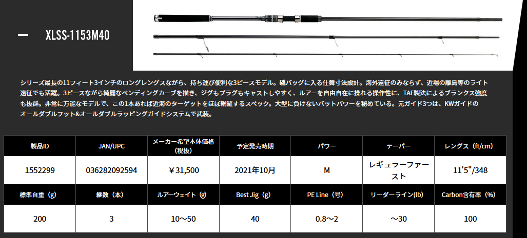 アブ ガルシア ソルティーステージ プロトタイプ ライト
