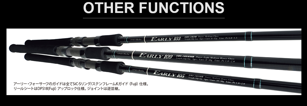 アーリーフォーサーフ　EARLY 105 mh ヤマガブランクス ヤマガブランクス(YAMAGA Branks) アーリー(EARLY) 105MH For