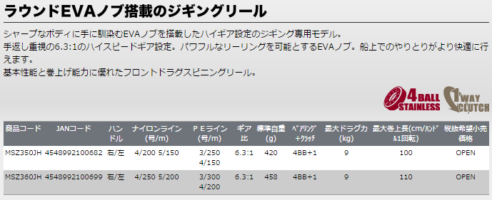 メガスピン メガスピン Z-III 60JH 新品 : いとう釣具店 Yahoo
