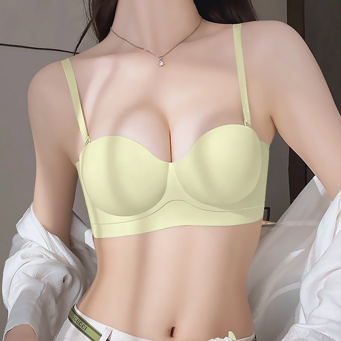 セドールJAPAN 在庫処分 ブラジャー ノンワイヤー 脇高 ストラップレス