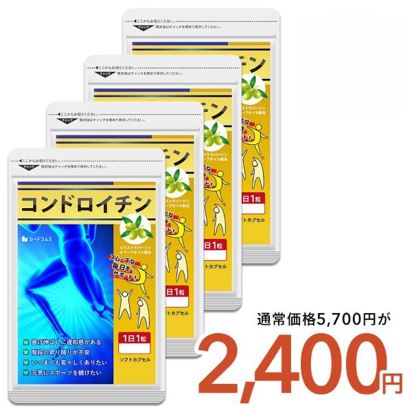 サプリ サプリメント コンドロイチン 約12ヵ月分　サプリ　サプリメント　鮫軟骨成分