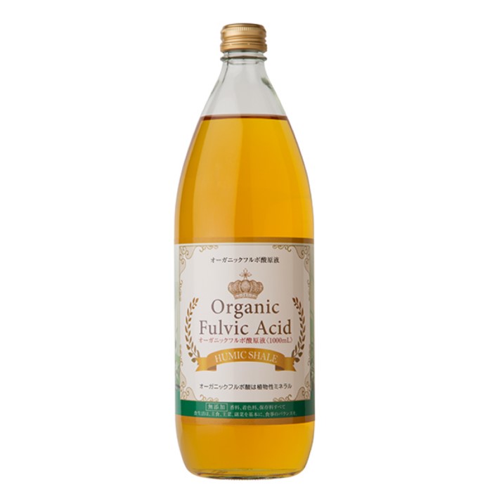 オーガニック フルボ酸原液 1000ml オーガニック フルボ酸原液 1000mL 1L ライフバランス フルボ酸