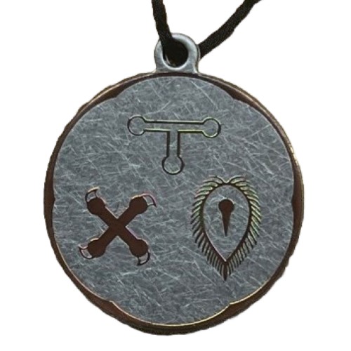 十種神宝ペンダント 願 GAN ミサト工業 願いを叶える力 沖津鏡 生玉 死