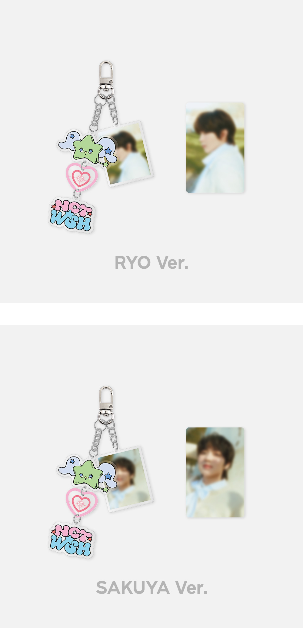 NCT WISH - ACRYLIC KEY RING サクヤ·ユウシ ktown4u.com : NCT WISH - ACRYLIC KEY RING