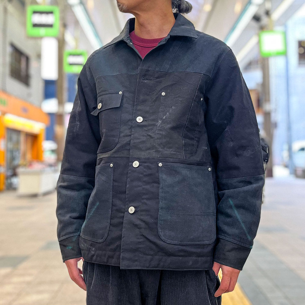 Nasngwam. | ナスングワム MODS COAT #BLACK Nasngwam（ナスングワム） | FOUNDRY JACKET [Mサイズ] [BLACK] : SEEK