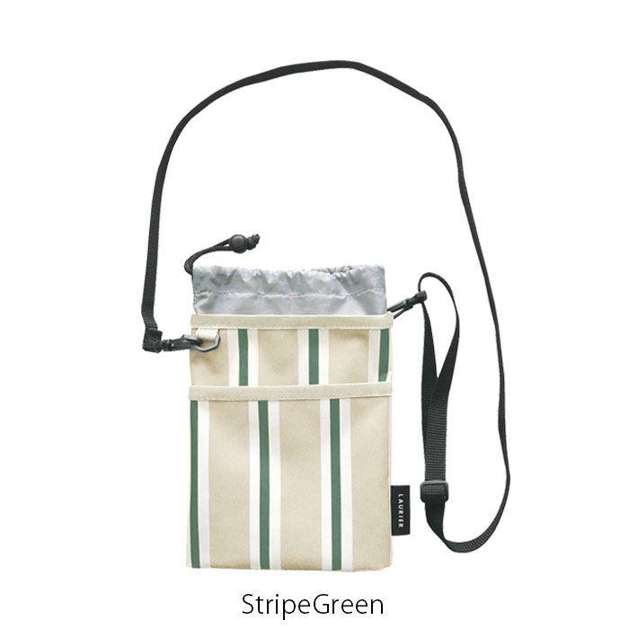 LAURIER ボトルホルダー 保冷 ペットボトルカバー 斜めがけバッグ