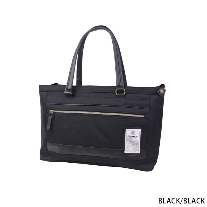 【新品未使用タグ付き】Bianchi ビアンキ ブリーフトートバッグ ブラック Bianchi（ビアンキ） トートバッグ バッグ メンズ レディース キャリー