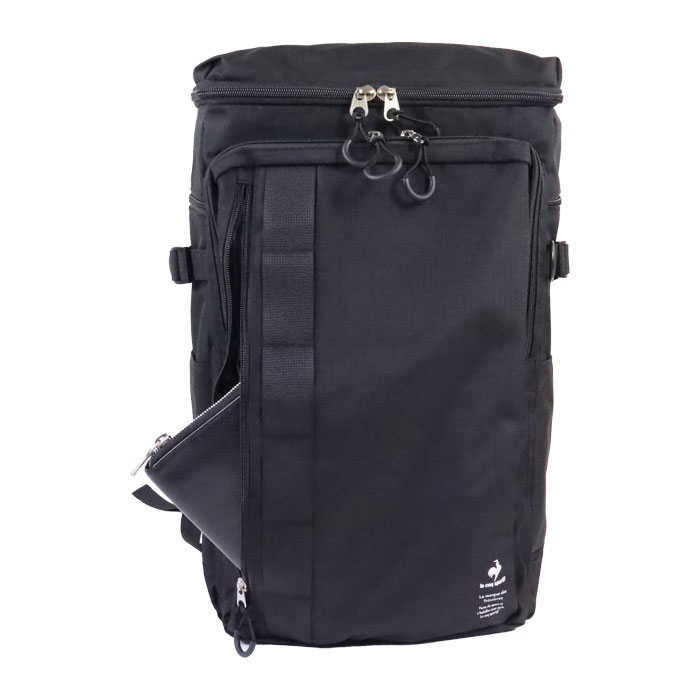 le coq sportif ルコック リュック 通学 女子 黒 大容量 35L 2層