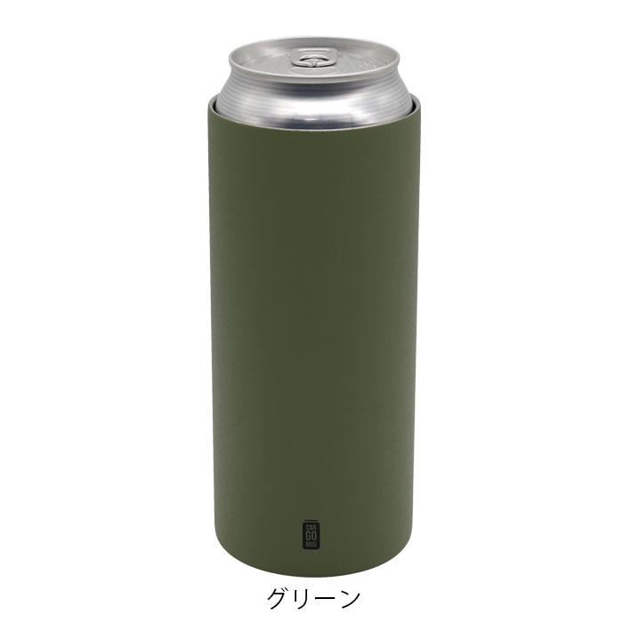 ステンレス カバー 500ml 缶ホルダー 缶クーラー タンブラー カップ 保冷 保温 CAN GO MUG 缶ビール マグ ドリンクホルダー 持ち｜seek2｜03