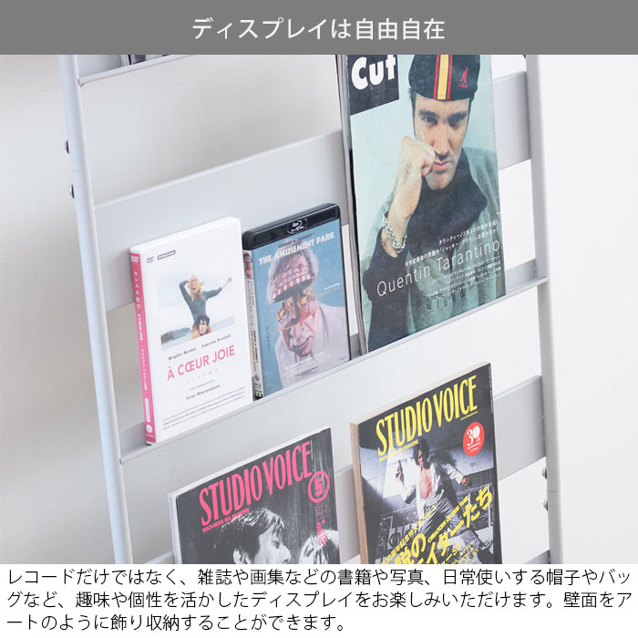 【こうめおじりん】レコードディスプレイキャビネット こうめおじりん】レコードディスプレイキャビネットの通販