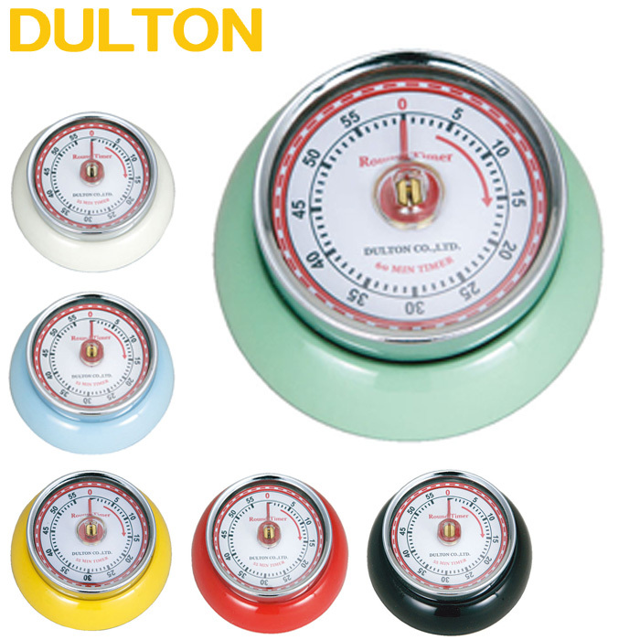 DULTON ダルトン キッチンタイマー マグネット タイマー クッキングタイマー おしゃれ 全6色 100-189 回転式 手動 ゼンマイ式 キッ  :thdl308409:seek. - 通販 - Yahoo!ショッピング