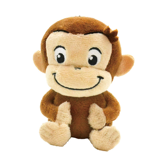おさるのジョージ キーホルダー ぬいぐるみ マスコット TOY STYLE