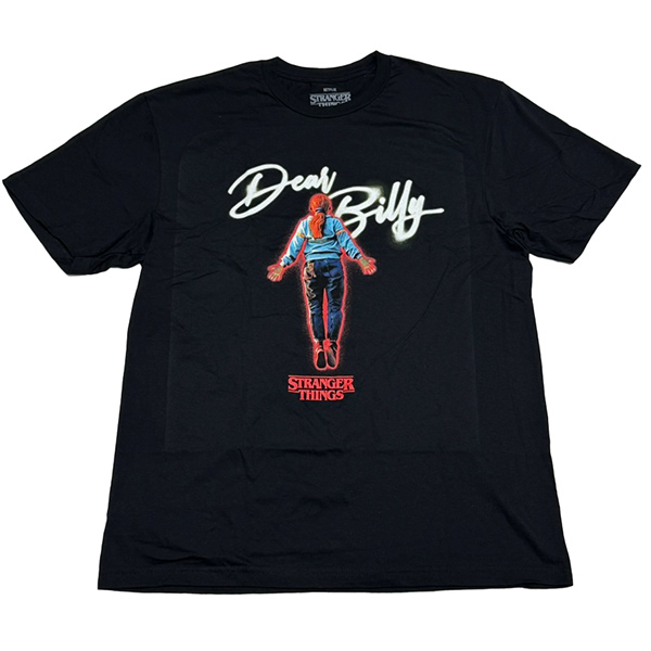 STRANGER THINGS ストレンジャー シングス DEAR BILLY Tシャツ