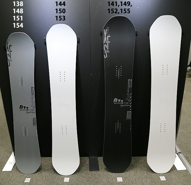 スノーボード ゼロワン XFLY SPIN 138-154 17-18 011 Artistic X FLY SPIN 138-154 ゼロワンワン アーティ