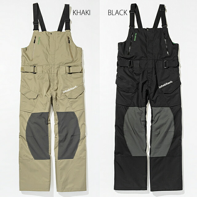 INHABITANT【インハビタント】ウェア ビブパンツ ECO polyester Twill