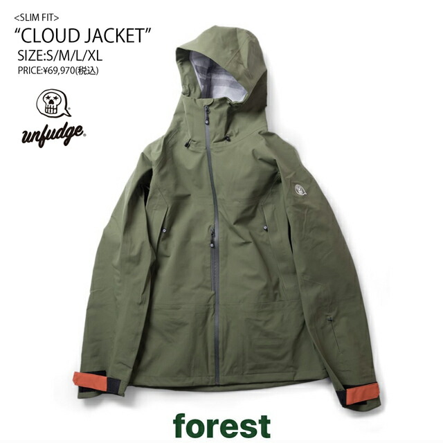 24-25☆UNFUDGE 【アンファッジ】CLOUD JACKET(SLIM FIT)【正規品