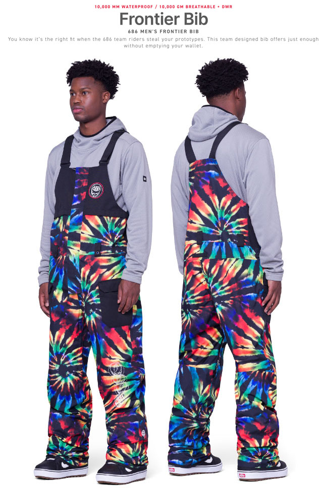 23-24 686 SIX EIGHT SIX【シックスエイトシックス】Frontier Bib Pant