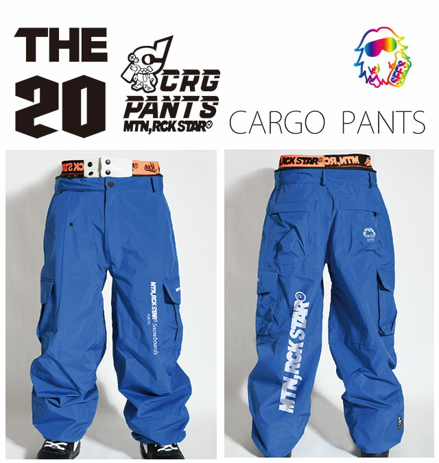 23-24 MTN.ROCK STAR【マウンテンロックスター】CARGO THE 20 PANTS 