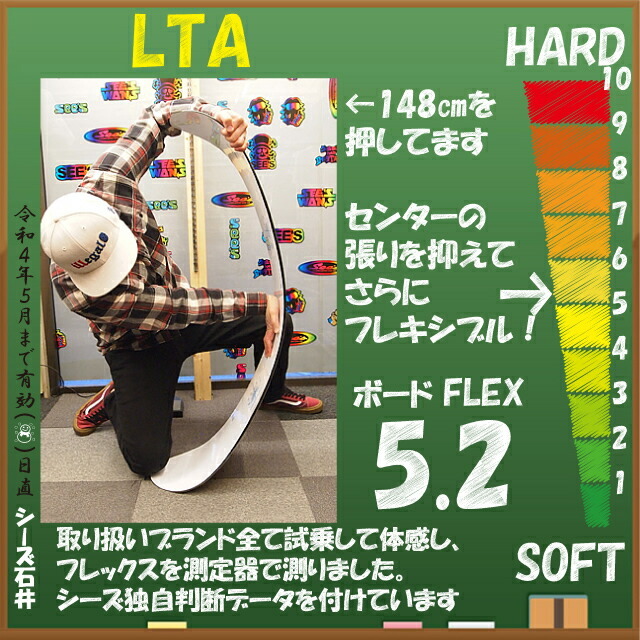 オリジナル解説】SPREAD LTA 148-151-153-156cm 2021-22モデル