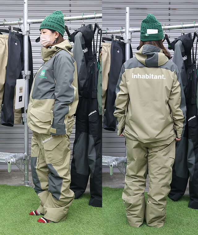 INHABITANT【インハビタント】ウェア ECO polyester Twill 2L JK【正規