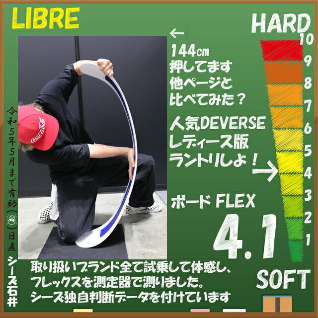 【新入荷】 【オリジナル解説】RICE28 LIBRE 142cm 2022-23 スノーボード ライス リブレ 【QGW1359625680】 (49088円)
