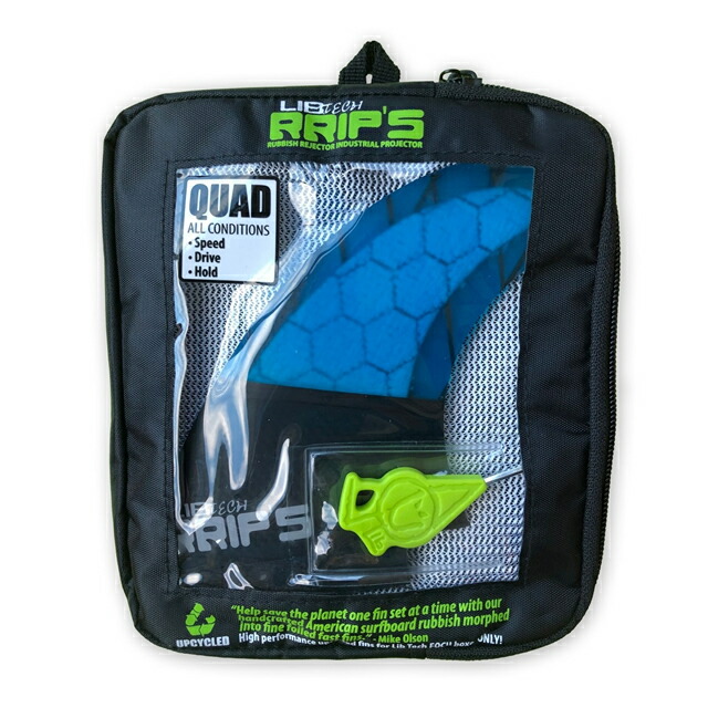 TOOLS STANDARD FIN QUAD ミディアム　クアッドフィンセット LIBTECH【リブテック】RRIP'S FIN【リップスフィン】QUAD SET MEDIUM
