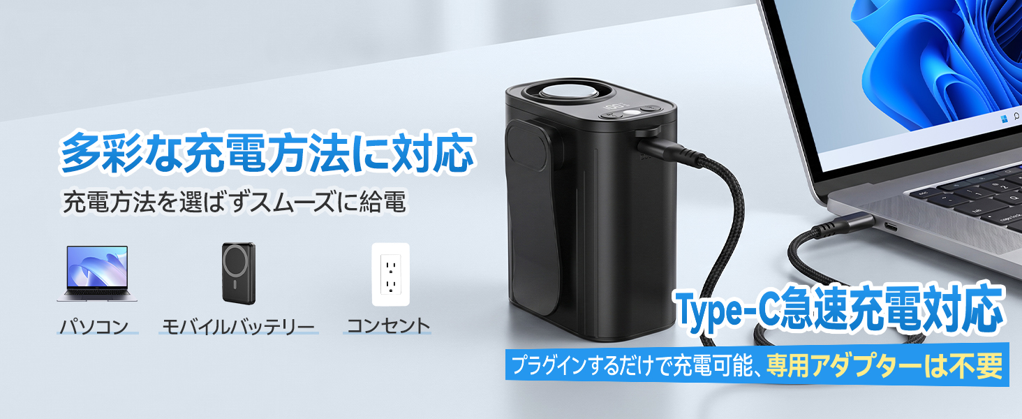 冷風機クールグッズ 背中扇風機 体につける扇風機